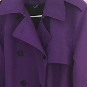 Ralph Lauren Purple Rain Coat